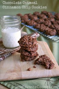 Chocolate Oat Cinnamon Chip Cookie Recipe