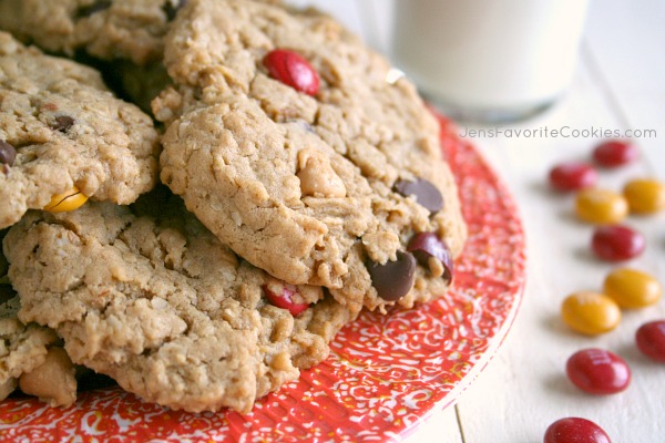 One Giant Monster M&M Cookie - Sally's Baking Addiction