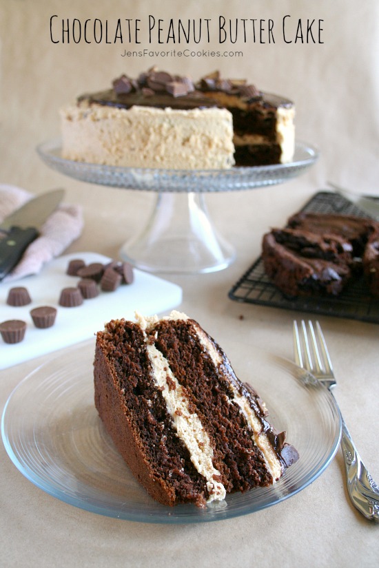 chocolate peanut butter cake recipe