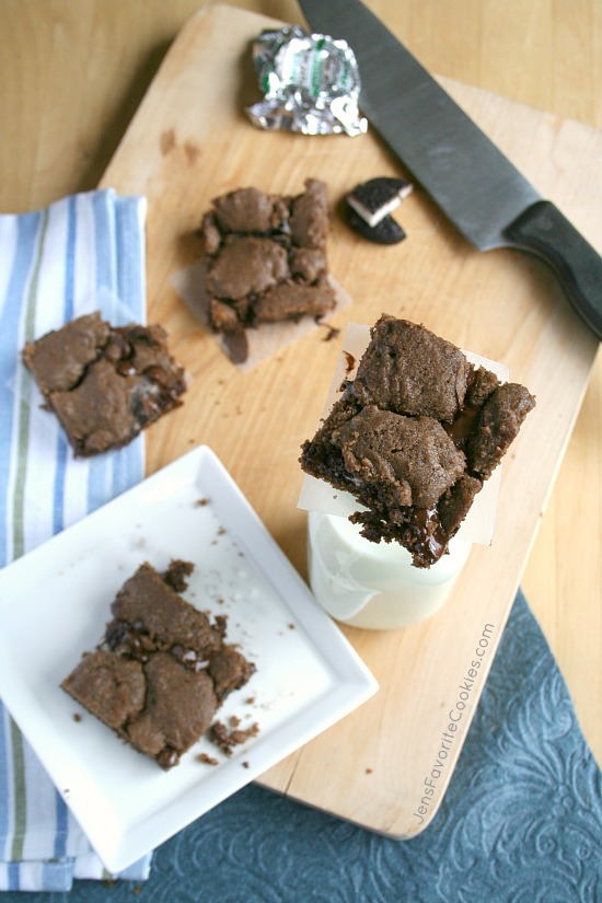 Chocolate mint cookies