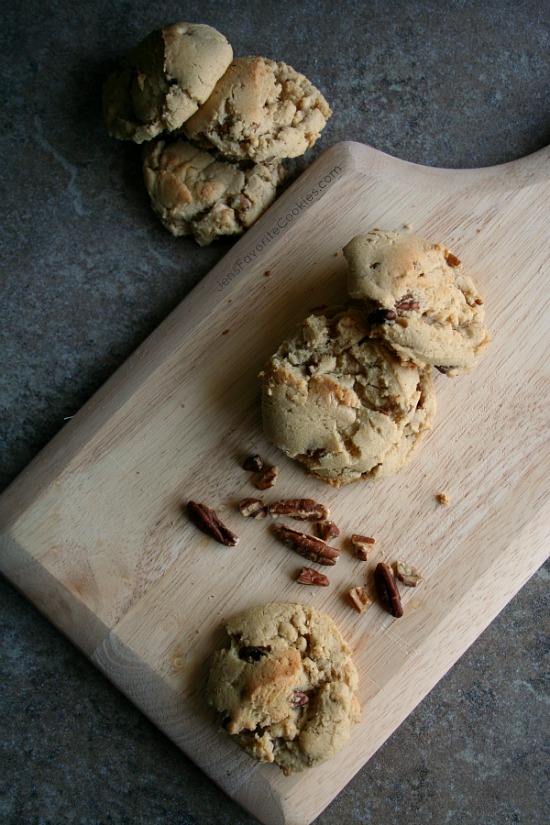 brown butter pecan cookies