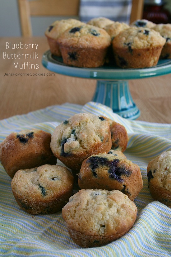 Blueberry Buttermilk Muffins from Jen's Favorite Cookies