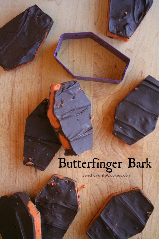 Butterfinger Bark from Jen's Favorite Cookies