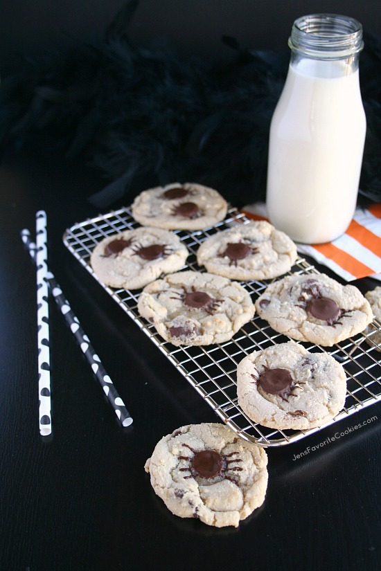 Spider Cookies for Halloween from JensFavoriteCookies.com