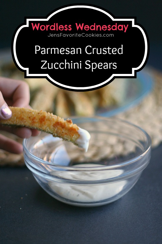 wordless recipe- zucchini spears