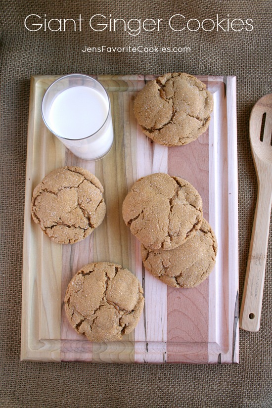 Giant Ginger Cookies