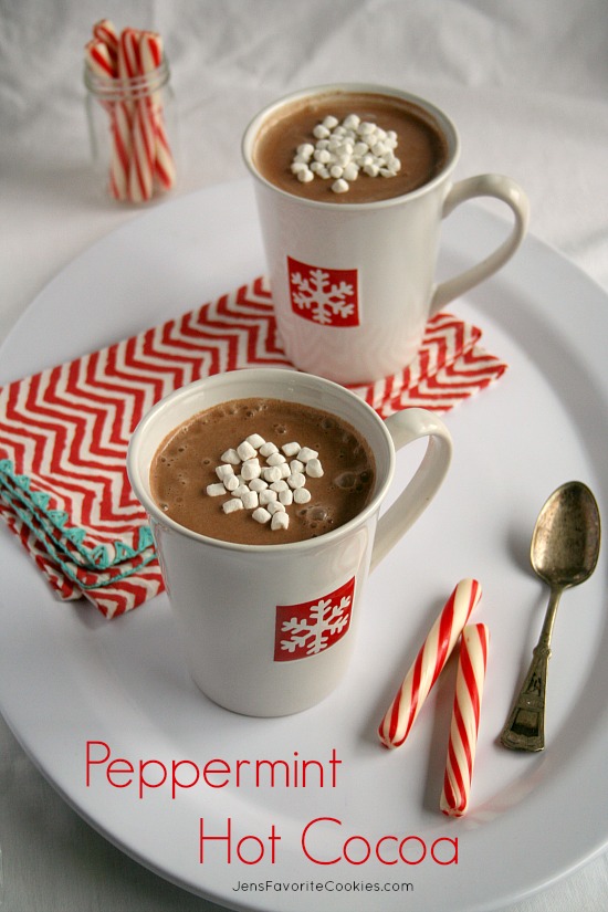 Peppermint Hot Cocoa from Jen's Favorite Cookies