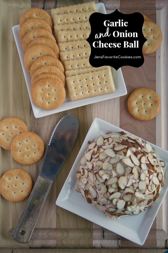 Garlic and Onion Cheese Ball from Jen's Favorite Cookies