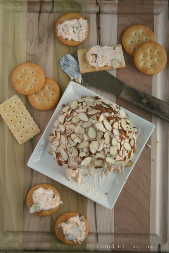 Garlic and Onion Cheese Ball from Jen's Favorite Cookies