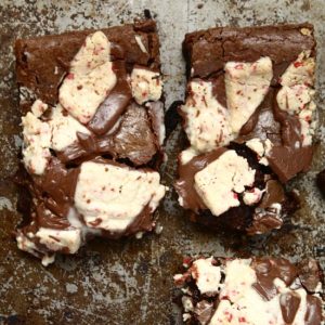 Peppermint Bark Brownies from Jen's Favorite Cookies