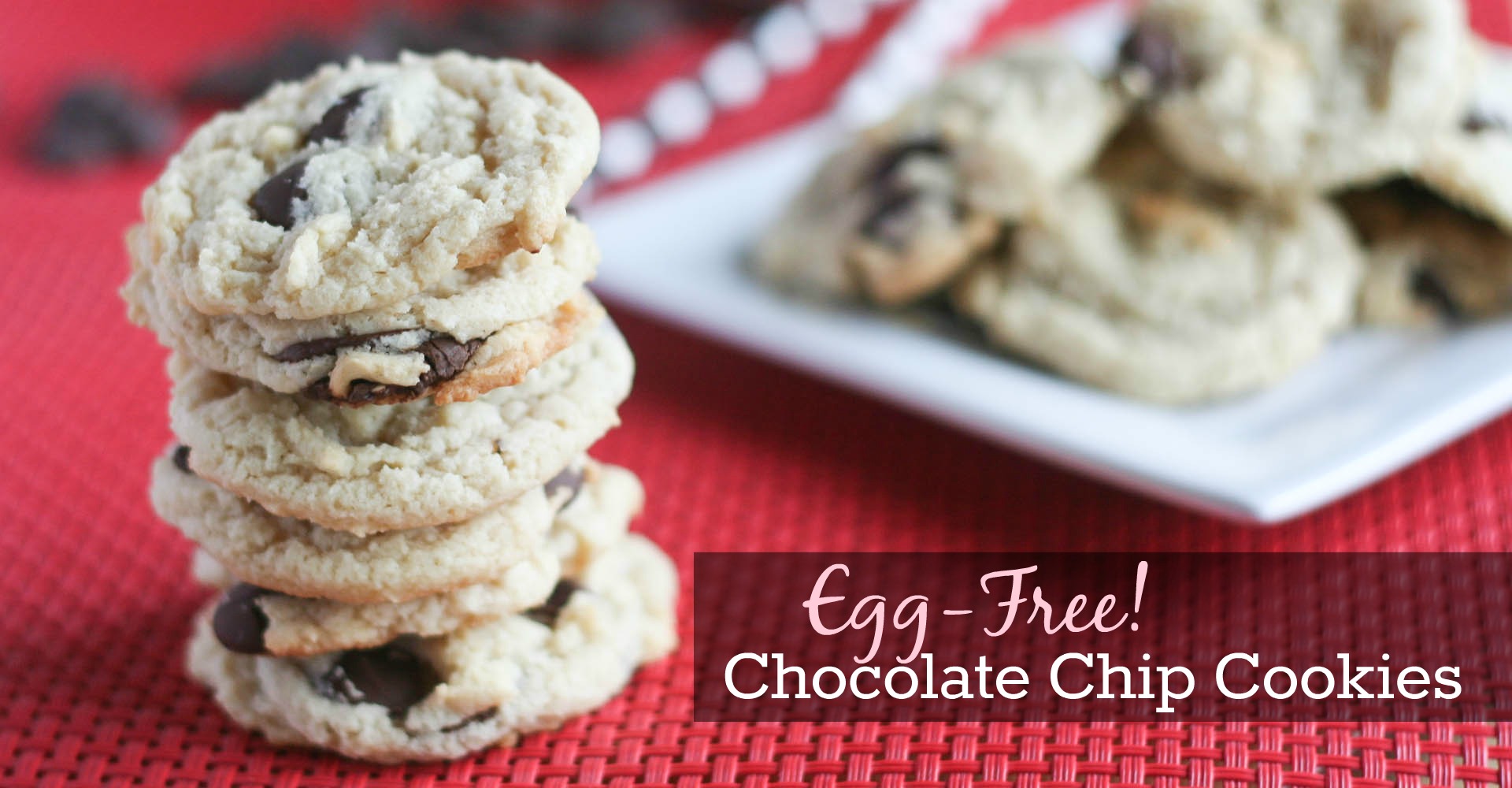 Cream Cheese Chocolate Chip Cookies (eggless) - Big Green House