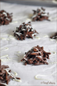 No-Bake-Dark-Chocolate-Haystacks-with-Macadamia-Nuts-vertical-blog