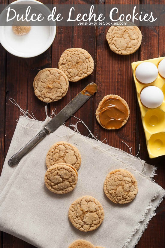 Dulce de Leche Cookies from JensFavoriteCookies.com - They have a great caramel flavor, and you can sandwich them with extra dulce de leche.