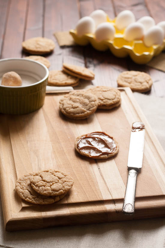 Dulce de Leche Cookies from JensFavoriteCookies.com - They have a great caramel flavor, and you can sandwich them with extra dulce de leche.