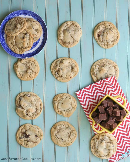 Fudge Filled Walnut Cookies from JensFavoriteCookies.com 