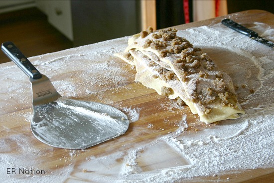 Baklava Bread from JensFavoriteCookies.com - pull apart bread with a sweet nutty filling and honey syrup drizzle.