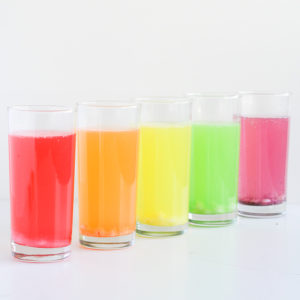 Skittles Soda from JensFavoriteCookies - one of the easiest and funnest drinks ever!  Non-alcoholic and kid friendly.