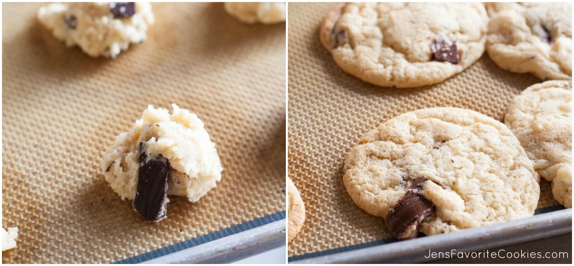 plain-chocolate-chip-cookies-collage