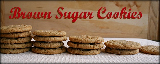 brown sugar cookies