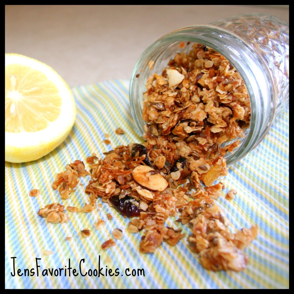 coconut ginger granola