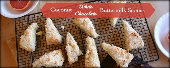 coconut scones