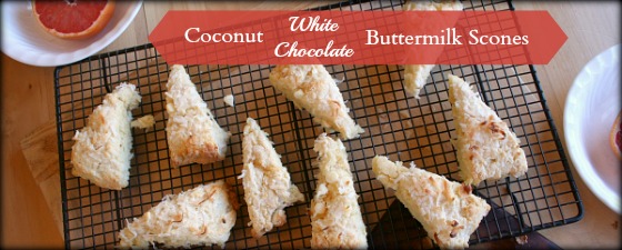 coconut scones