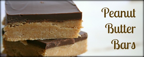 chocolate peanut butter bars