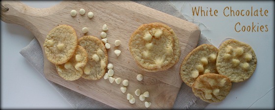 white chocolate chip cookies