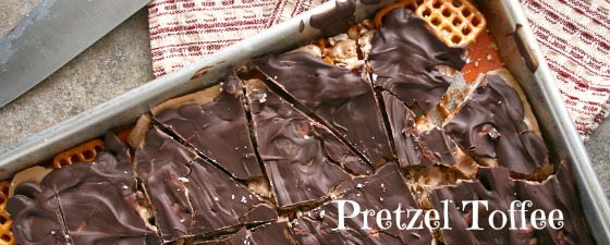 Pretzel toffee Candy