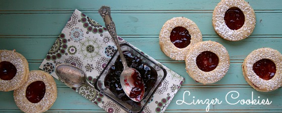 linzer cookies