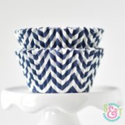 Chevron Cupcake Liners