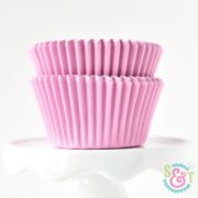 Light Pink Solid Cupcake Liners