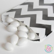 Black Chevron Goodie Bags