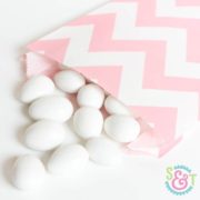 Light Pink Chevron Goodie Bags