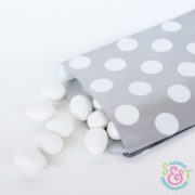 Silver Dots Goodie Bags