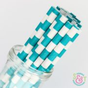 sweetsandtreats-paper-straws-angle-rugby-stripe-aqua-blue-wm_1